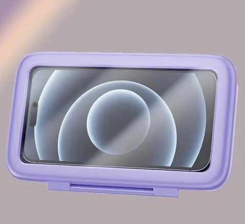 Waterproof 360° Rotating Shower Phone Holder Case