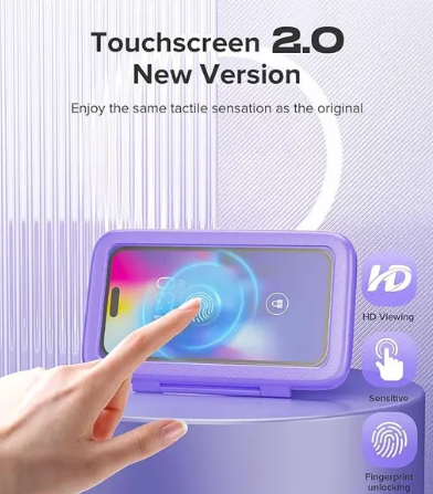Waterproof 360° Rotating Shower Phone Holder Case
