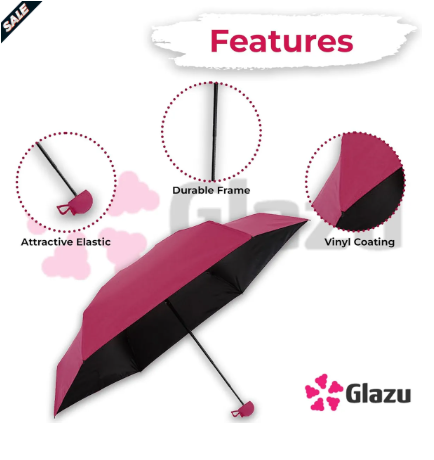 Capsule Umbrella (Multicolour | Pack of 1)